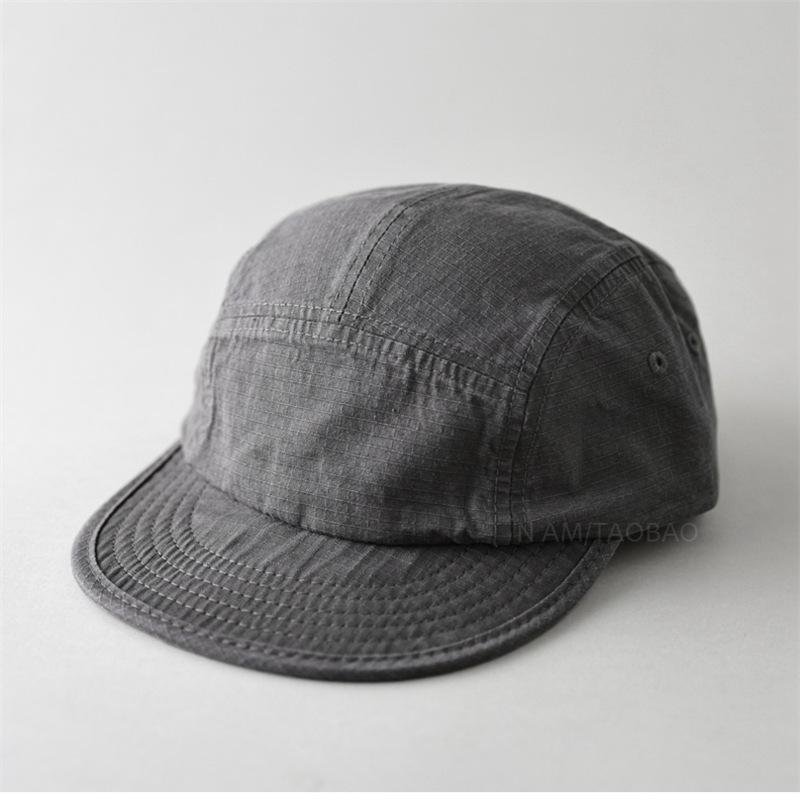 Fashion Hat Solid Color Light Board Five-piece Short-brimmed Baseball Cap Men's and Women's Simple Fashion Casual Versatile Sunshade Sports Cap
