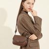 Spring Style Niche Light Luxury One Shoulder Crossbody Bag Temperament Douyin Retro Soft Leather