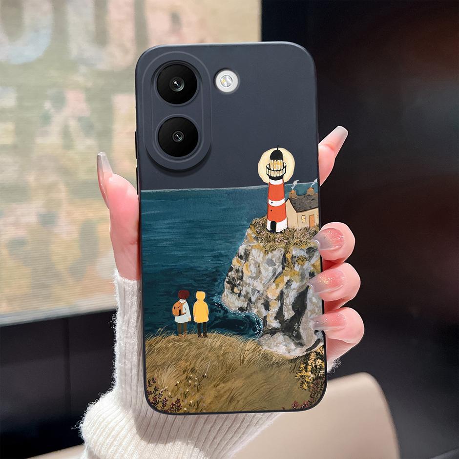 For Xiaomi Poco X8 Pro X8 Pro Max Cases Colorful Love Heart Anti-fall Artistic Protector For PocoX8Pro PocoX8ProMax Back Cover