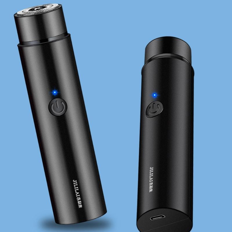 Mini USB Electric Shaver For Men Automatic Trimmer Rechargeable RazorsPortable Beard Knife Shaver Travel Shaving Machine