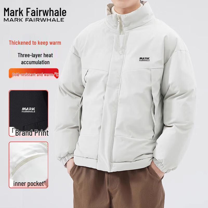 Mark Fairwhale Men's Padded Warm American Style Jacket