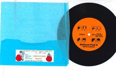 7inch Record HARMONY IN YOUR BATHROOM, NATIONAL  - Faster Again / Stereo Summer EDR000 EXPERIMENTAL DE Unknown Rock Used
