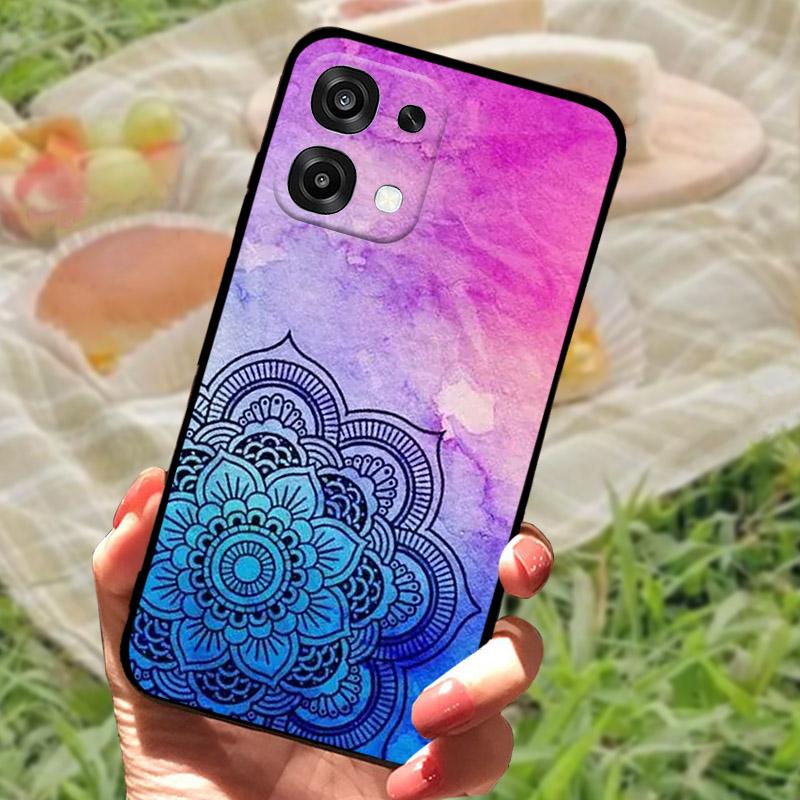 For OPPO F31 A6 A 6 Pro 5G CPH2781 Case Cool Lion Fashion Painted Matte Soft Silicone TPU Cover For OPPO A6Pro 4G Phone Case
