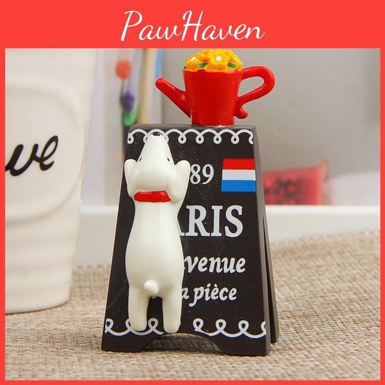 Crawl Resin Dog Billboards Ornament For Garden And Creative Design Landscape