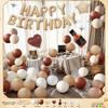 Happy Birthday Party Boys And Girls Scene Arrangement Supplies Background Wall Balloon 18 Year Old Atmosphere Prop Decoration