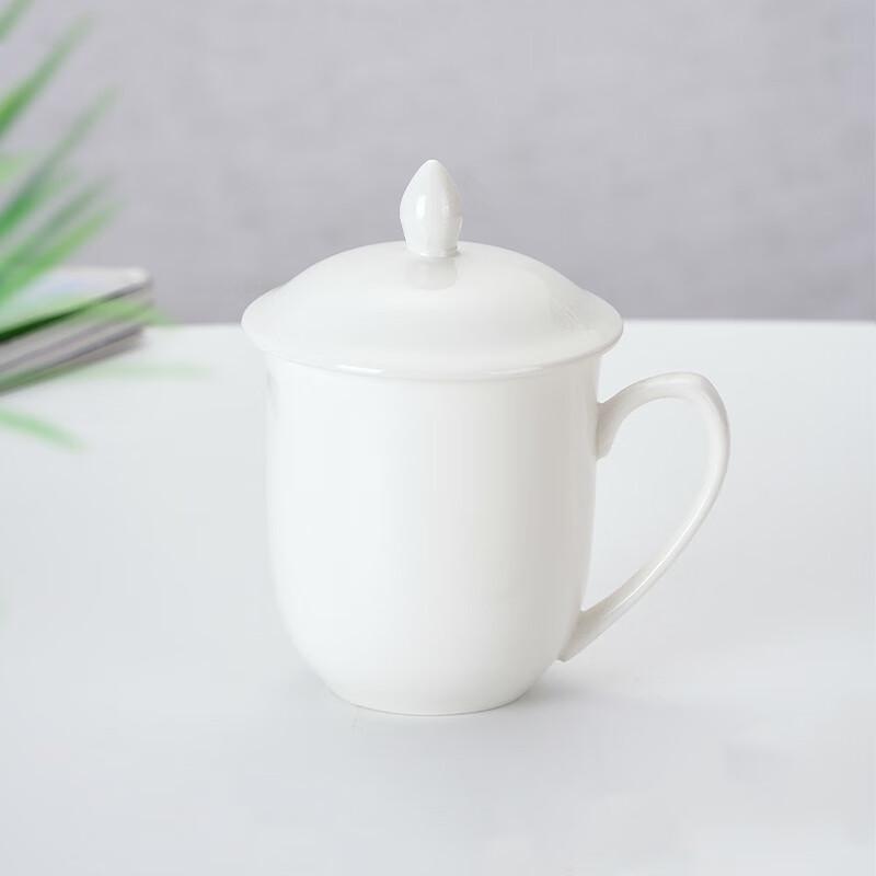 JIN MING LI Ceramic Business Tea Cup with Lid