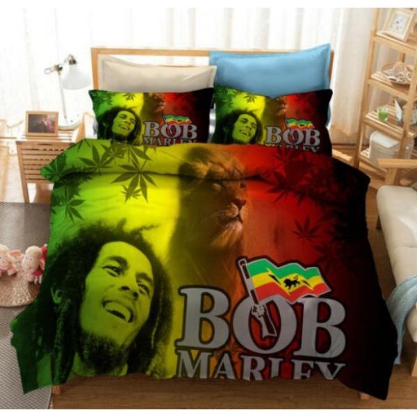 Bedding Kit, Male Star Series Size Three-Piece Quilt Cover