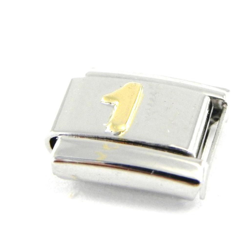 Les Trésors De Lily [C6007] - Gold 'Number 1' Mesh