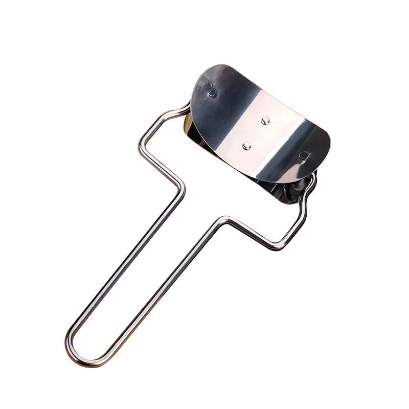 Knödelmaschine, Schneidklinge Teig, Teigrundroller-Maschine, Knödelhautform für Heimküche, Edelstahl 7CM