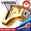 Motorcycle Lock Outdoor Scooter Bike Aluminum Alloy Theft Pretection Brake Bike Locks Waterproof Brakes Disc Motorbike Lock