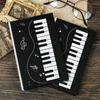 Creative Piano Key Cover Magnetic Notebook Book Conference Minutes Book
