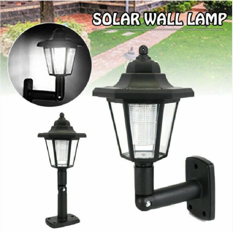 Vintage Solar Hexagonal Lamp Led Lighting For Courtyard And Garden Decor Ip55