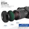 Filtr ND NEEWER 67 mm o zmiennej gęstości Brak nierówności Szkło optyczne HD 30-warstwowa powłoka nano W zestawie ściereczka czyszcząca odporna na plamy wodne i zarysowania ND8-ND128 (3-7