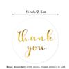500Pcs 25mm Kraft Paper Sticker for BakingWedding Decor Birthday Party Gift sealingSticker
