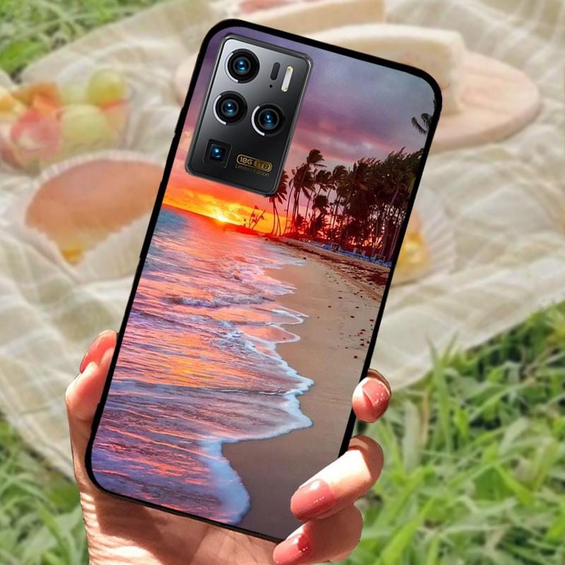 Für ZTE Axon 30 Ultra 5G Stoßfeste Silikon-Weich-TPU-Handyhülle Für ZTE Axon 30 Ultra Mode Cartoon Schutzhüllen Cover