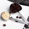 2sets 4pcs/set Kitchen Seasoning Spoon Stainless Steel Heart Measuring Spoon Baking Tool