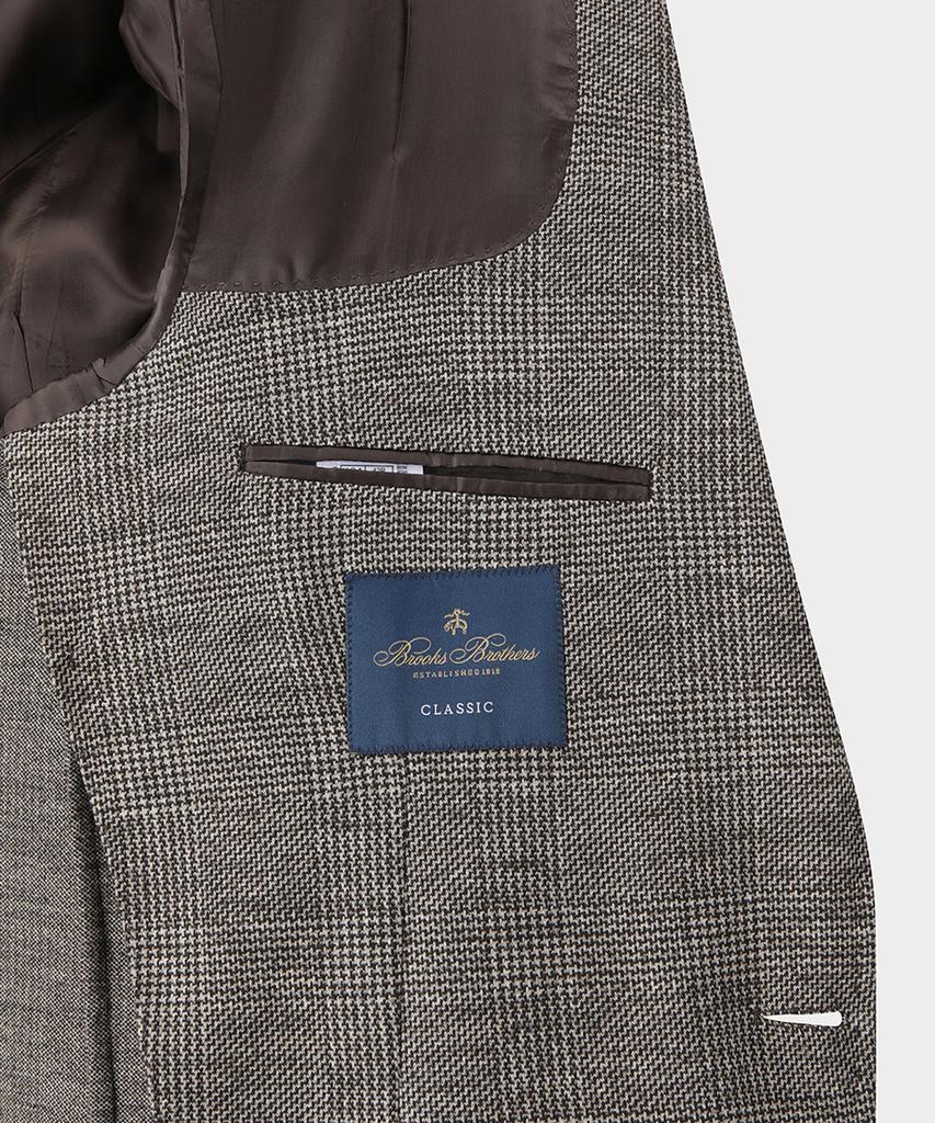 Brooks Brothers Classic Fit Knit 2-Button Jacket (Beige) (Bbjsmm4637Zef)