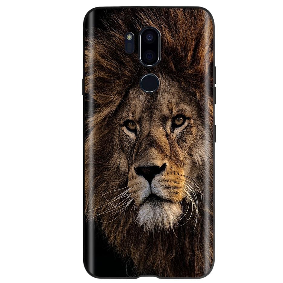 For LG G7 ThinQ Case G710 LM-G710 Cute Cat Butterfly Shockproof Soft Silicone Phone Case For LG G7 ThinQ Back Cover 6.53'' Coque