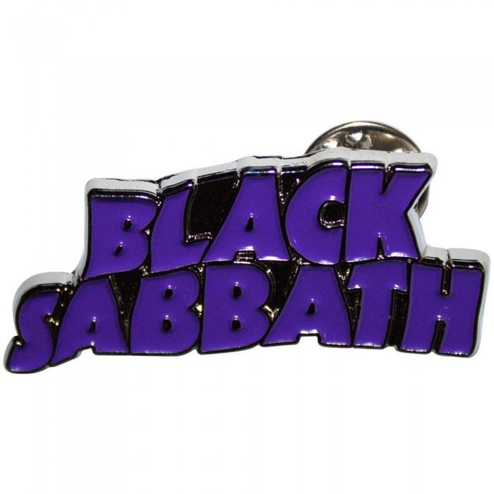 Black Sabbath Pin Wavy Logo Badge