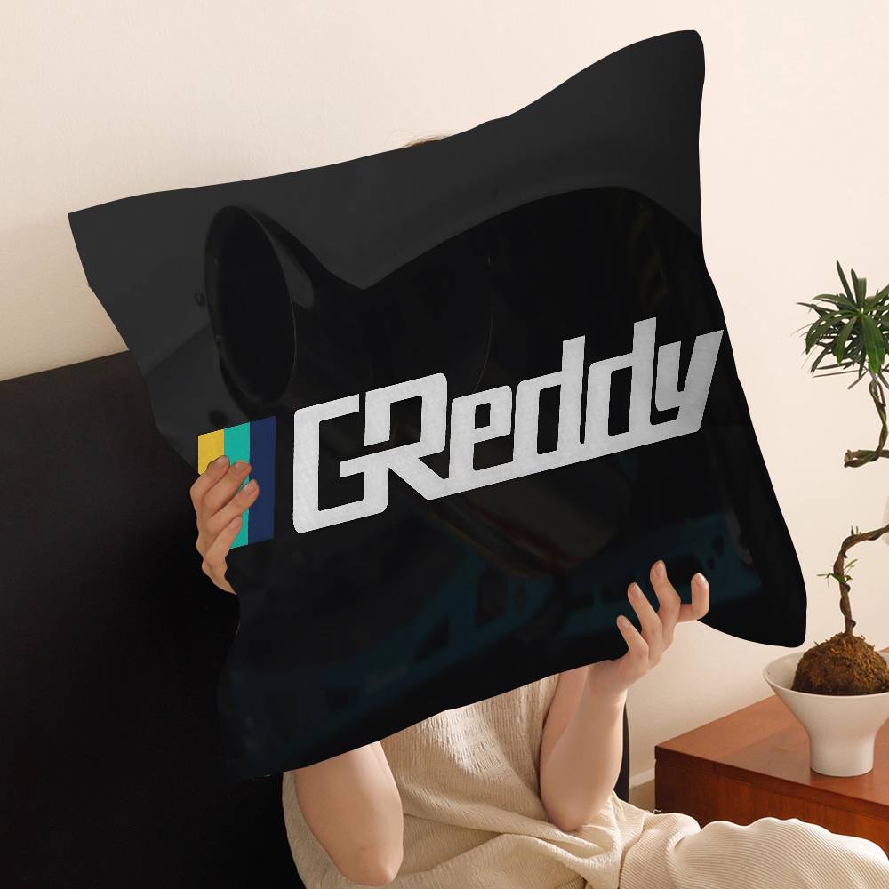 G-Greddy-Y Cushion Cover Polyester Sofa Cushions Decorative Throw Pillows Home Decoration Pillowcover