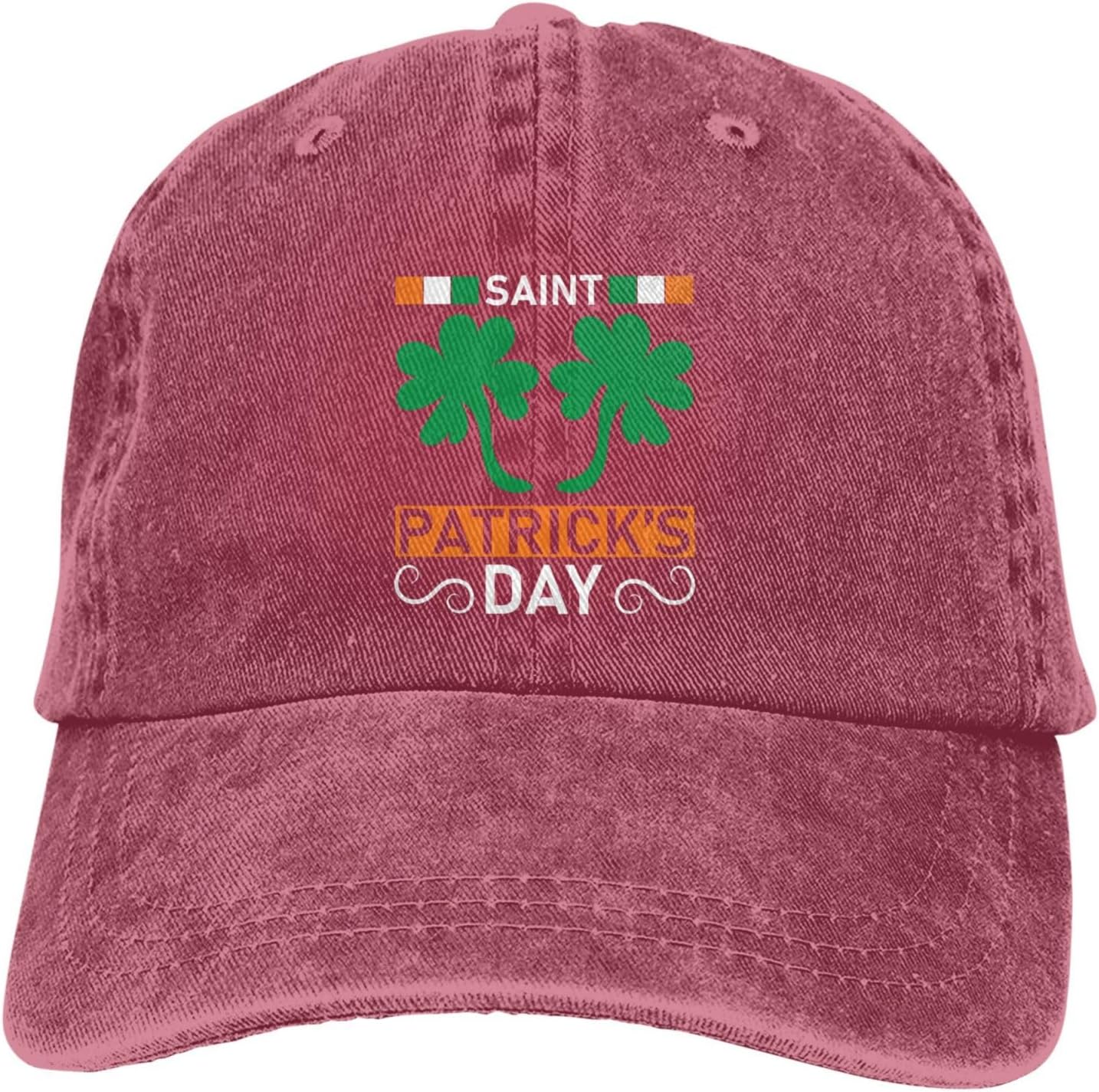 

Saint Patricks Day Graphic Baseball Cap Polyester Adjustable Casual Dad Hat Unisex Sun Protection One Size