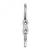 Rust Proof Stainless Steel Rope Cleat Hook for Flag Pole Halyard Boat Yacht