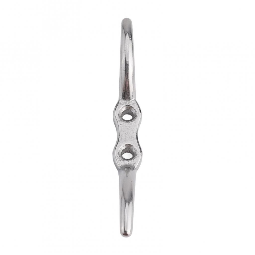 Rust Proof Stainless Steel Rope Cleat Hook for Flag Pole Halyard Boat Yacht