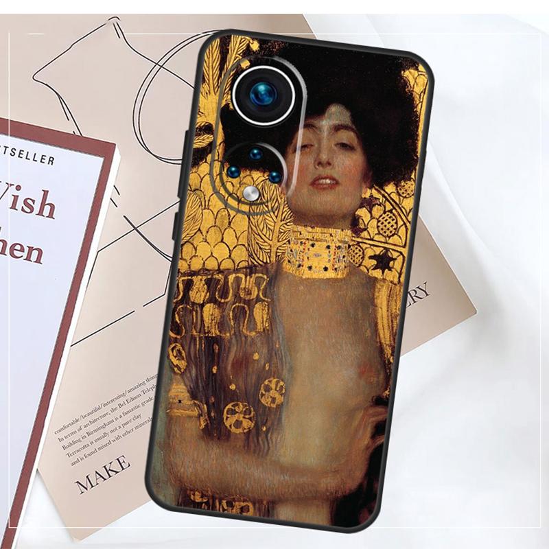 Kiss by Gustav Klimt Case For Honor Magic V5 5 6 7 Pro X9a X9b X9c X9d X8a X8b X8c 50 70 90 200 400 Lite Cover