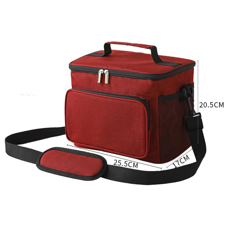 Large Waterproof Oxford Cloth Insulated Picnic Bag