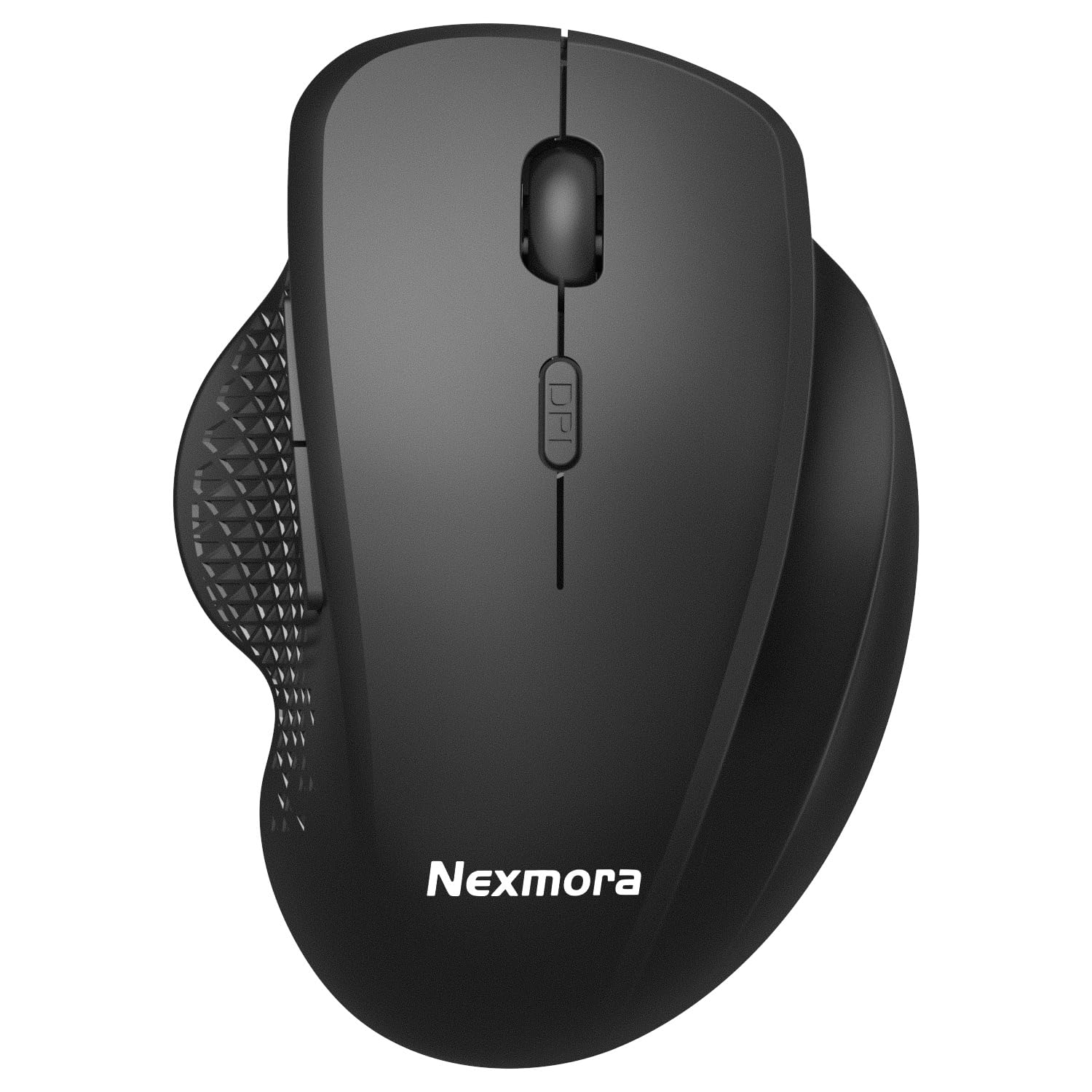 

Bluetooth Wireless Mouse with Quiet 3 DPI Ergonomic 5 Compatible with and Macs Multi-Connection 5.2 & 2.4GHz Back/Forward Buttons, Operation, чорний
