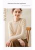 Women's Soft Cashmere Sweater - Warm, Casual Knit, Long Sleeve, Round Neck, Perfect for Autumn/Winter