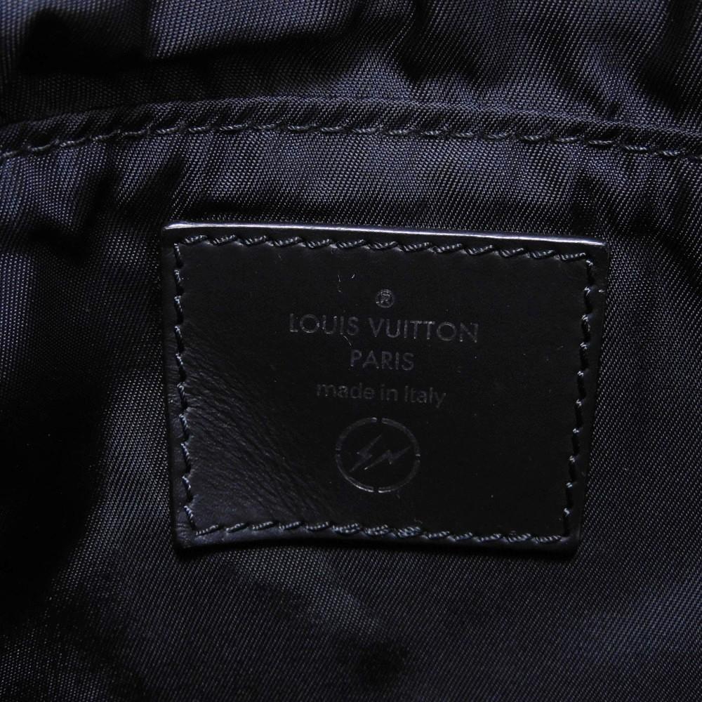 Used 12564 Nano Bag M43418 7921 LV Circle Fragment Logo Circle Thunder by Hiroshi Fujiwara Monogram Eclipse Men's from