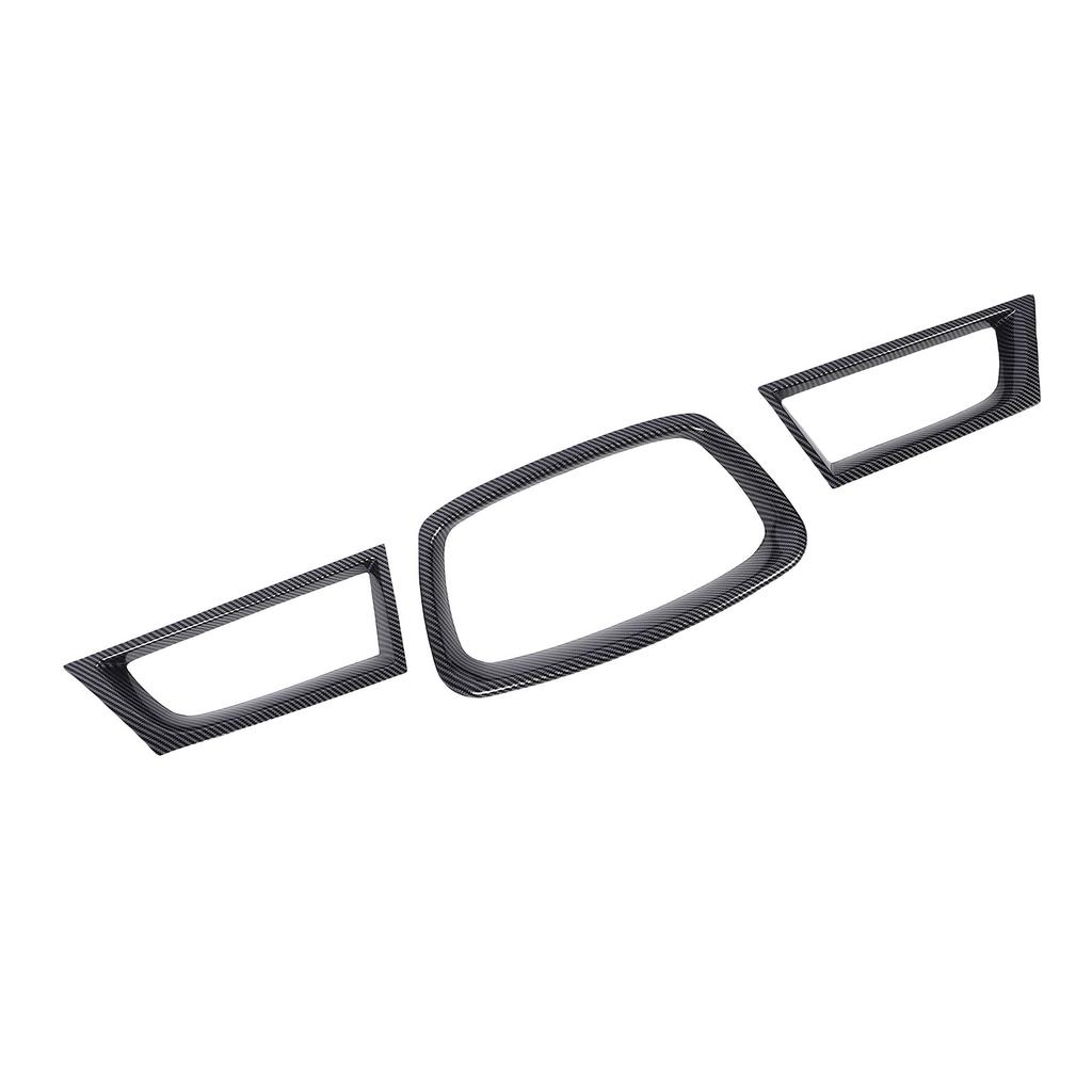 3 PCS Front Grille Overlay Cover Decorative Front Grille Surround Trim Replacement for       9th Generation 2006-2007