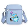 Langlebige KPop Dämonenjäger Mädchen Umhängetaschen Nylon Kleine Umhängetasche Kawaii Oxford Messenger Seitliche Sling-Tasche Ehemann Dame Brusttasche