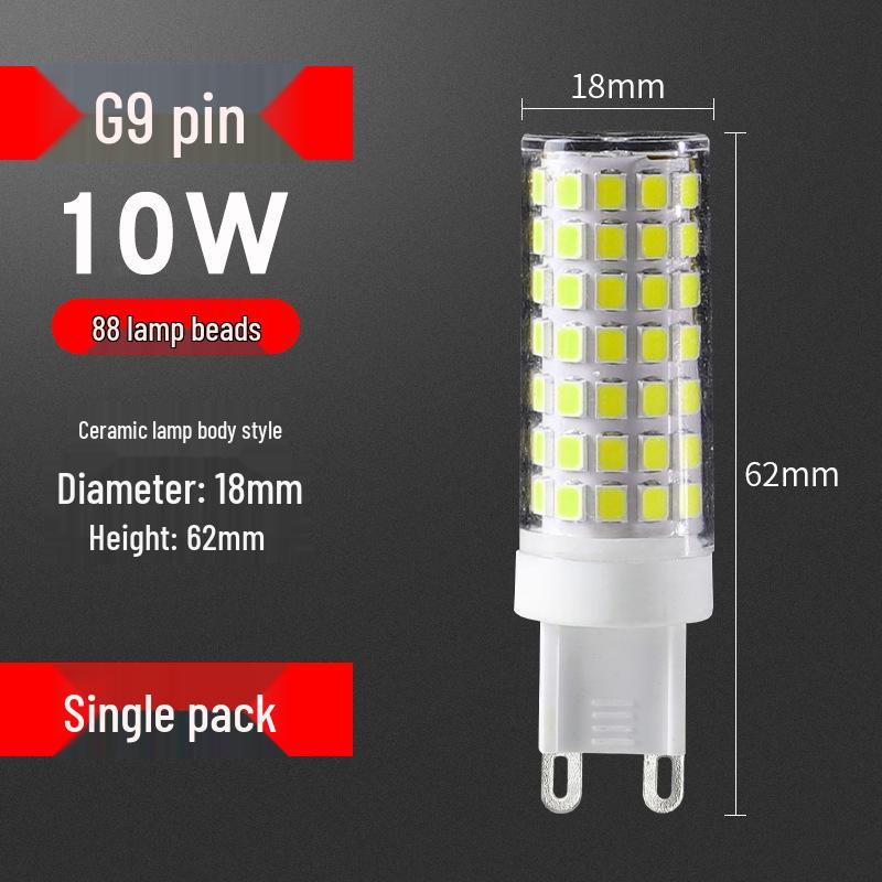 G9 & G4 LED Bulb: Super Bright, Low Voltage Pin Light, Small Crystal Corn Lamp, 220V