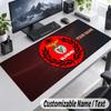 Custom Name Text Mouse Pad Benfica FC Personalized Desk Pad For Work And Gaming