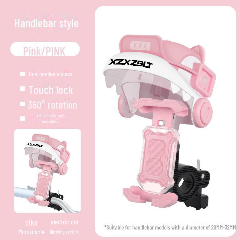 

Держатель телефона с защитой от сотрясений для велосипеда и электромобиля для навигации