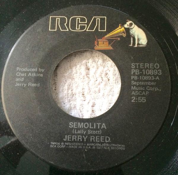

7inch Record JERRY REED - Semolita / The Phantom Of The Opry PB10893 RCA 1977 US Country/Folk Used