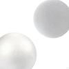 2 White Foam Balls, Art Projects, Ball Decoration, Kids Craft Balls for Flower Arrangements,