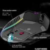 Rechargeable Gaming Mouse USB 2.4G Wireless RGB Light Honeycomb Gaming Mouse Desktop PC Computers Notebook Laptop Mice