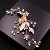 Luxury Crystal Hair Clip Elegant Wedding Hair Accessories Versatile Hair Ornaments  Formal Events