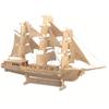 Wooden Model Sailboat