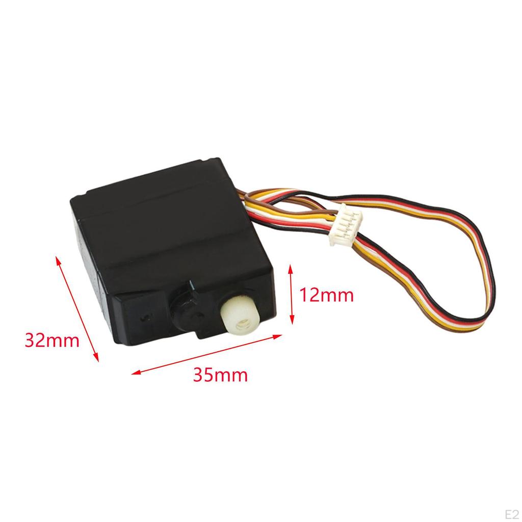 Servo řízení pro RC auta, 5 vodičů, DIY 1/16 17G pro 16101 16201 16103 16102 Hobby