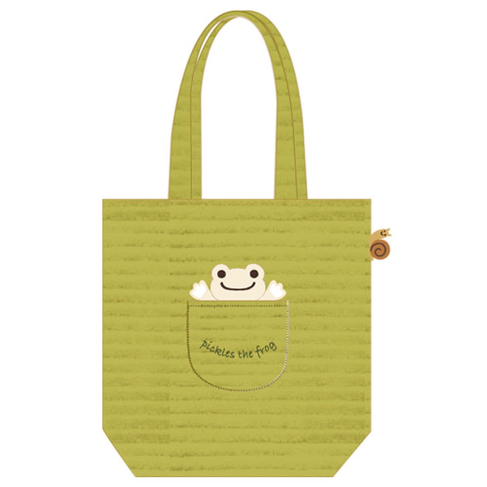 

Nakajima Corporation Frog Pickles Corduroy Square Tote 177674-22