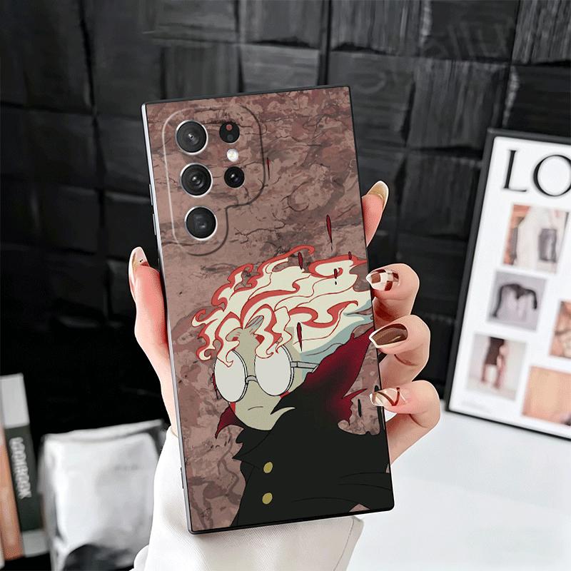 D-Dandadans Okarun Anime Soft Phone Case for Samsung Galaxy S26 S25 Edge S24 Ultra S23 Plus S22 S21 FE S20 Black Cover Back Shel