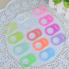 Eco-Friendly Silicone Baby Pacifier Ring with Soothing Buckle
