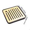 Bamboo Kung Fu Tea Tray Chinese Style,Drainage Reservoir,Gift,Small with Water Storage Table Serving