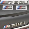 For BMW M 5.5cm Sticker M135I M240D M340I M550D M440D M135D M760LI M140D Modified Digital Displacement Standard ABS Rear Logo rvbf26