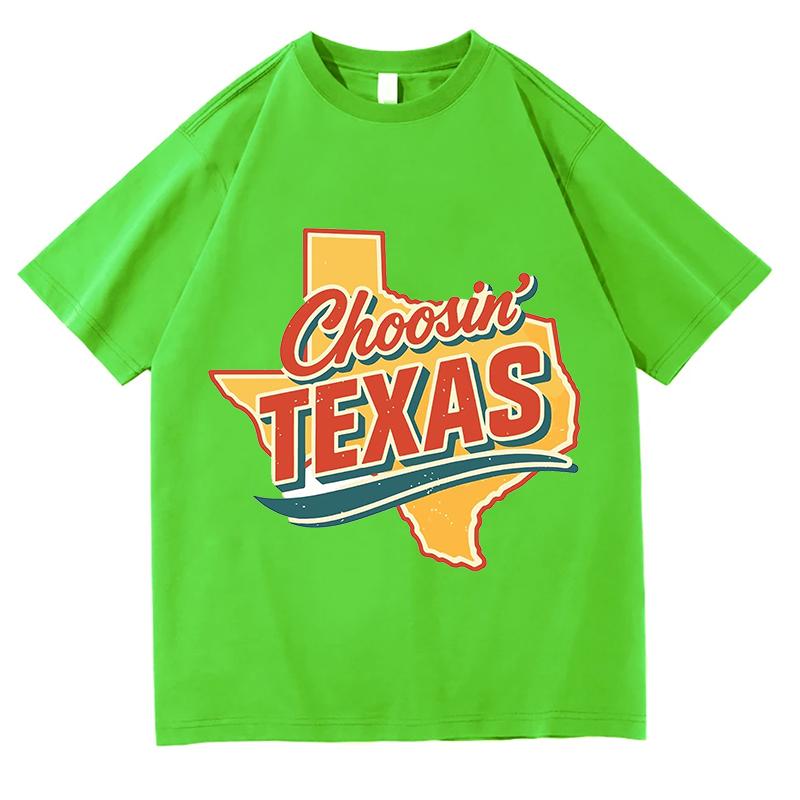 

Ella Langley Choosin Texas T-shirt Graphic Printing Casual Cotton Camisetas Short Sleeve ComfortableTops Women Tee-shirt Clothes S