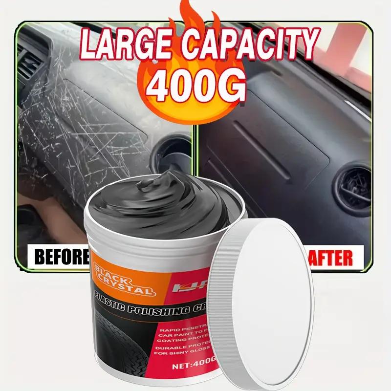 400g car wheel hub repair wax, suitable for tire and interior protection, scratch resistance, dashboard and lining care,